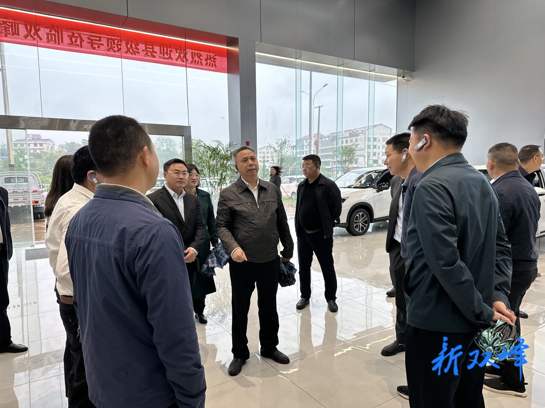 双峰县召开2023年重点项目建设现场观摩推进会议