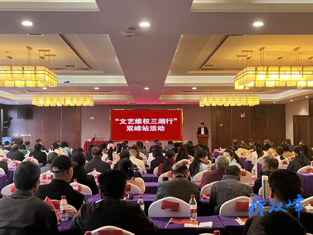 省文联“文艺维权三湘行”活动走进双峰