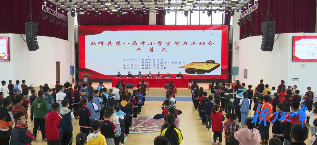 双峰县举行第八届中小学生智力运动会