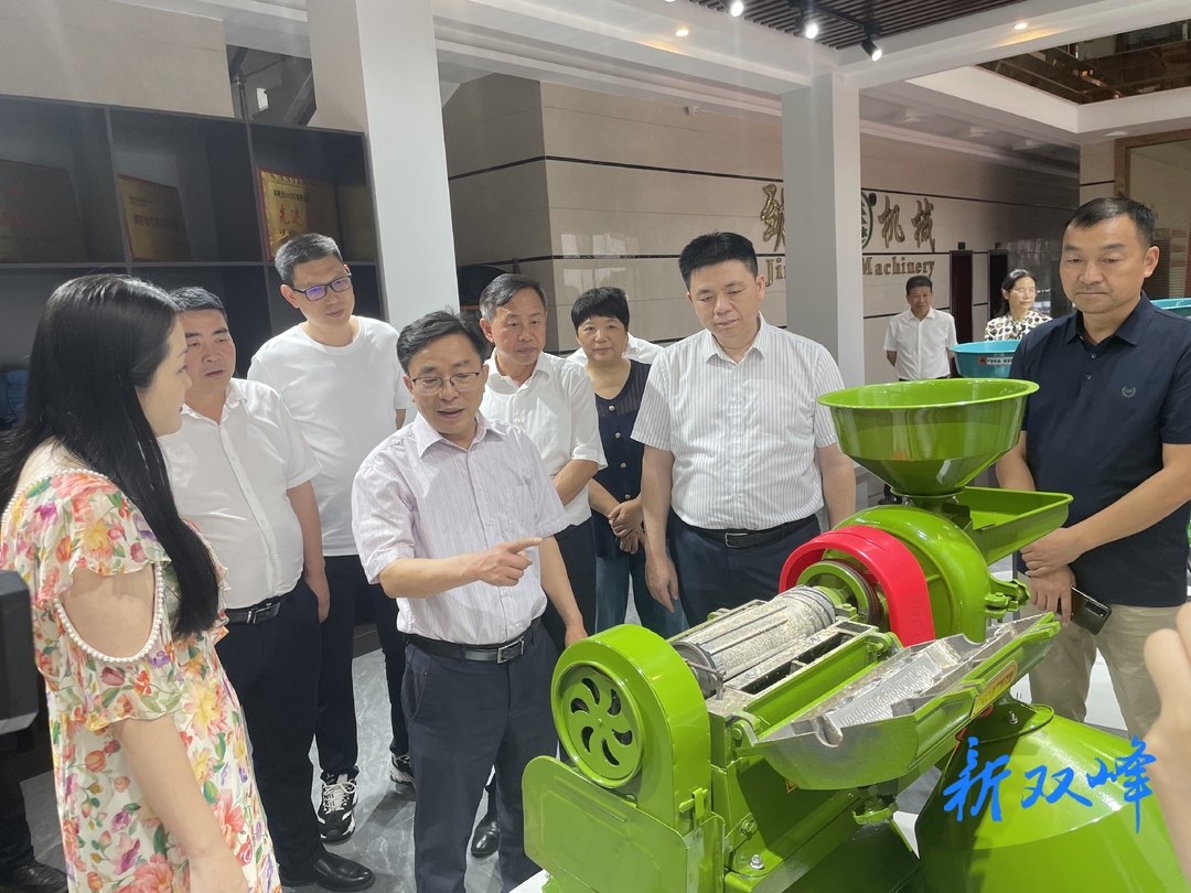 赖明勇在娄底调研：持续培育农产品加工标杆企业和龙头企业