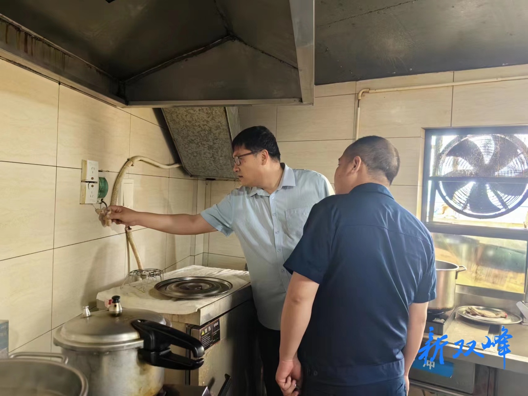 双峰县消防救援大队联合多部门开展燃气领域消防安全专项检查