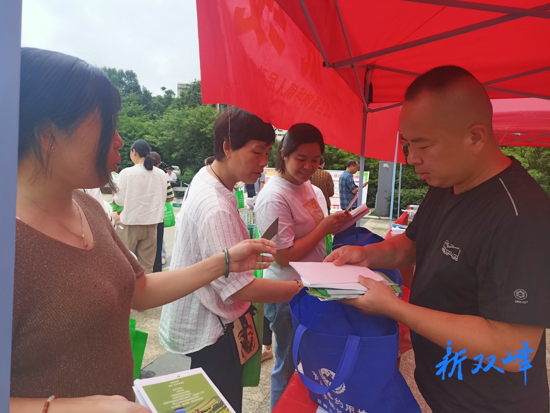 青树坪镇开展安全生产月宣传活动