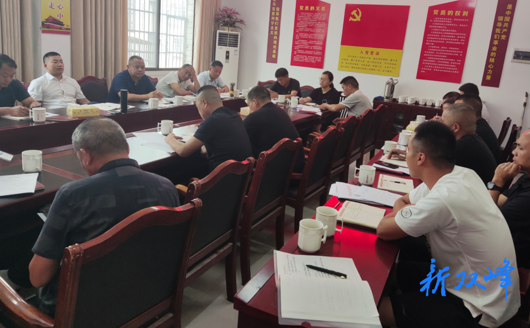走马街镇召开综治维稳信访工作分析研判会