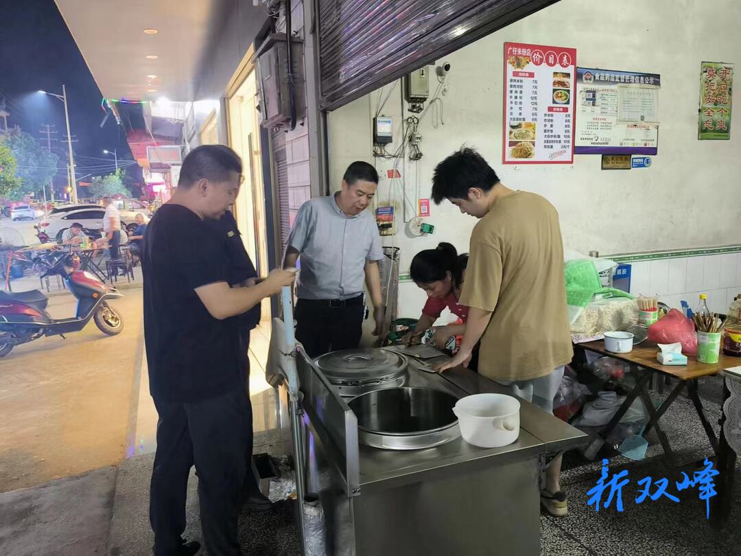 荷叶镇开展燃气安全排查整治行动 拧紧“安全阀”