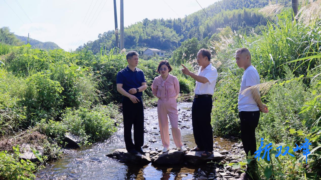 刘燕到石牛乡开展巡河巡库暨指导保水抗旱工作