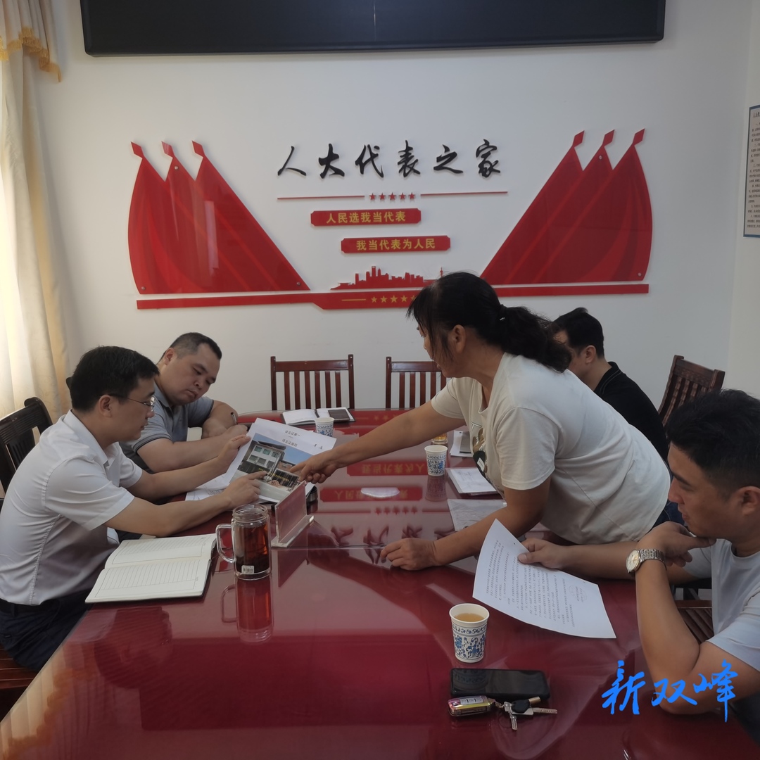 县领导到梓门桥镇接访群众