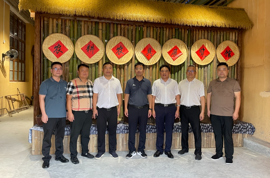 县领导到双峰灯塔稻作艺术农场调研
