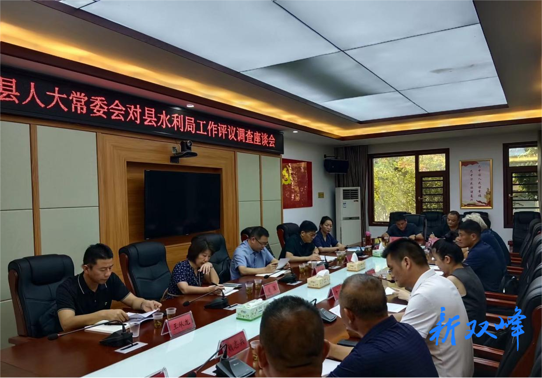 县人大常委会赴洪山殿镇开展人大评议调查