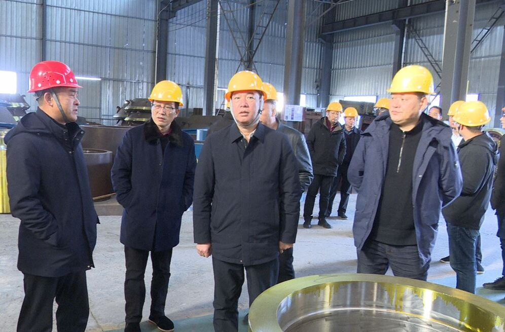 杨维来双峰县督导铸造产业综合整治工作