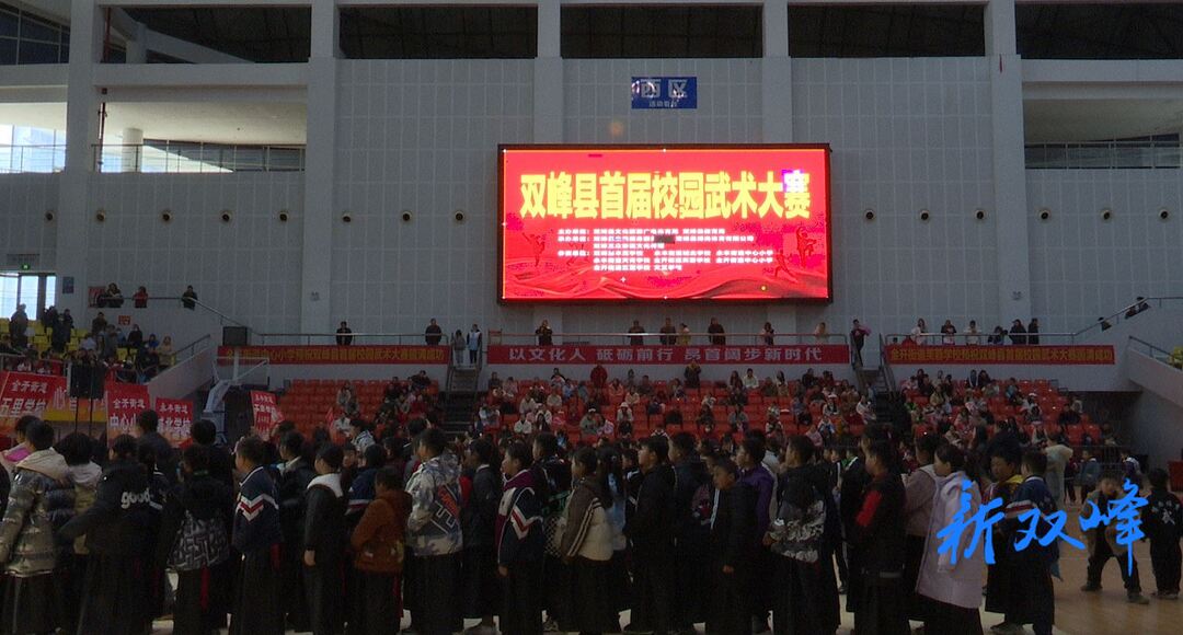双峰县举办首届校园武术大赛