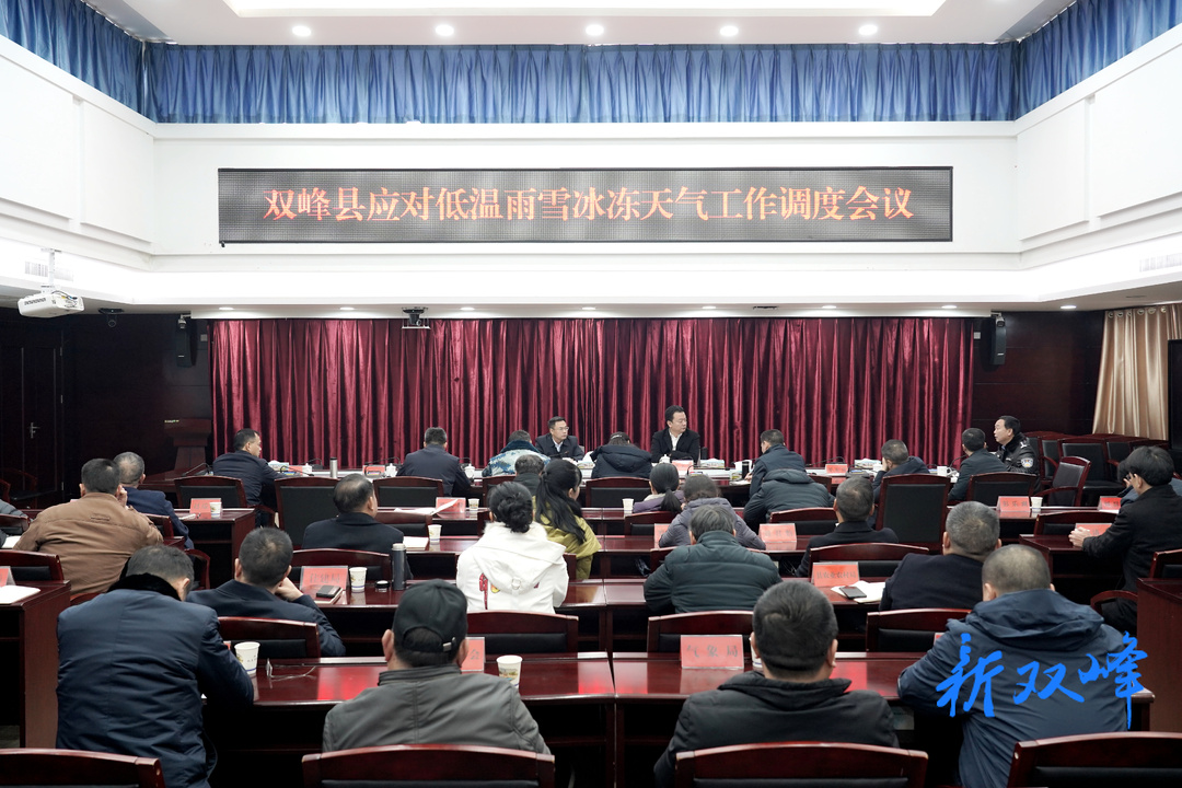 李基联调度低温雨雪冰冻天气应对工作