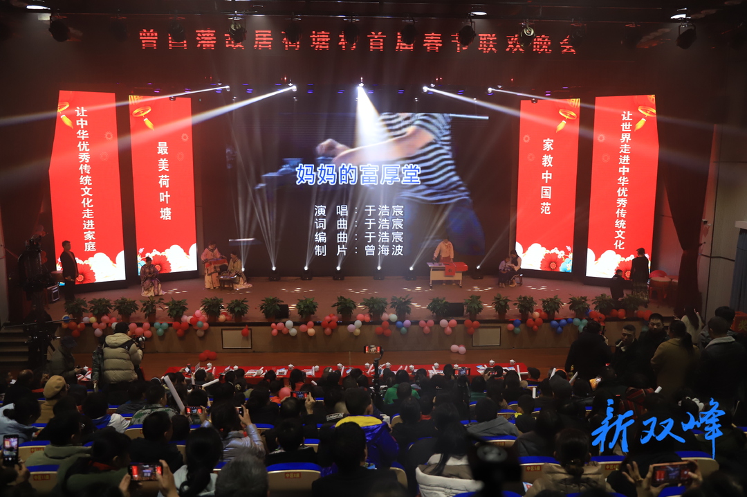 荷叶镇：村晚“闹”新春 点燃文化盛宴