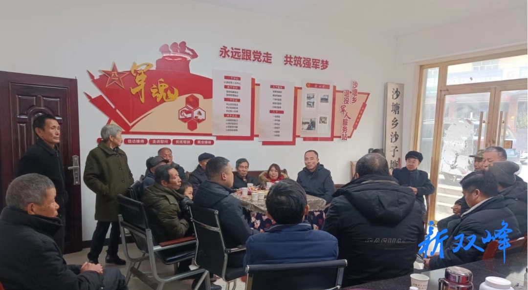 ​沙塘乡召开新年退役军人代表座谈会