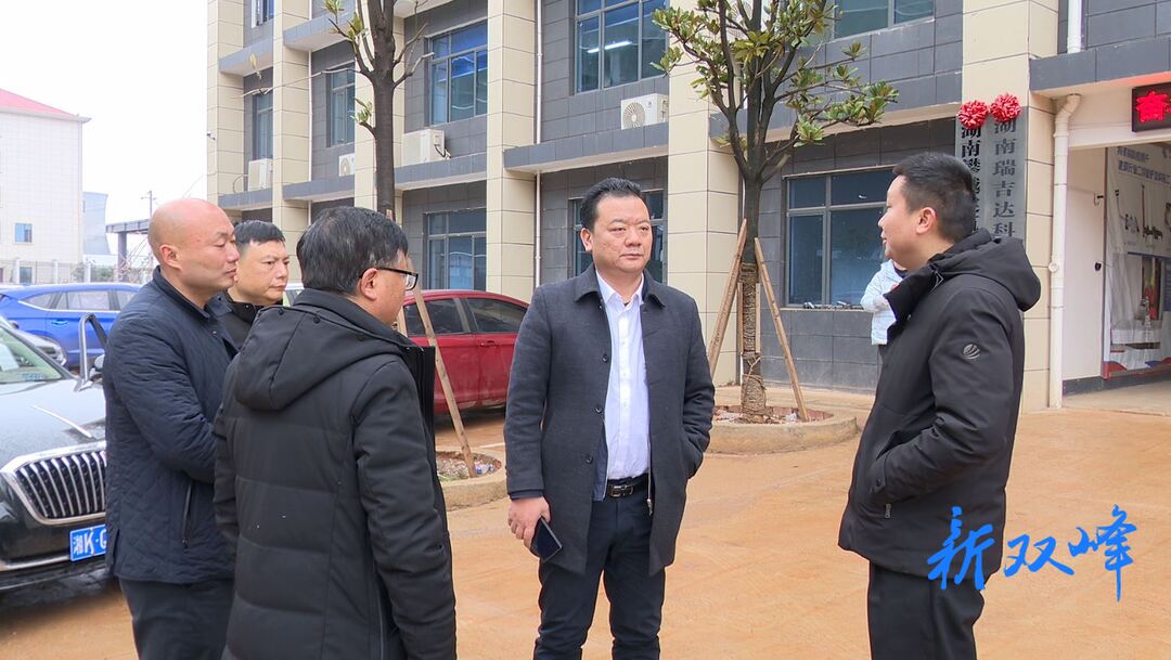 戴志雄到高新区、印塘乡、杏子铺镇调度重点项目建设