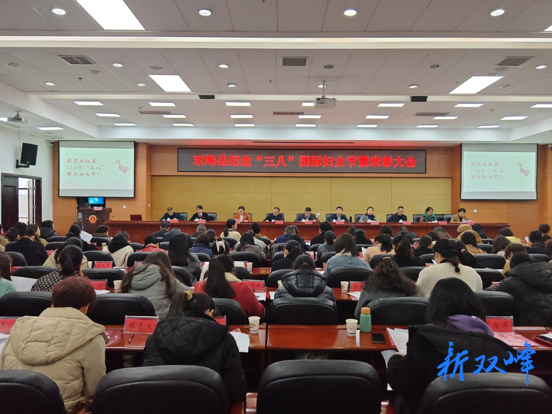 双峰县召开纪念“三八”国际妇女节暨表彰大会