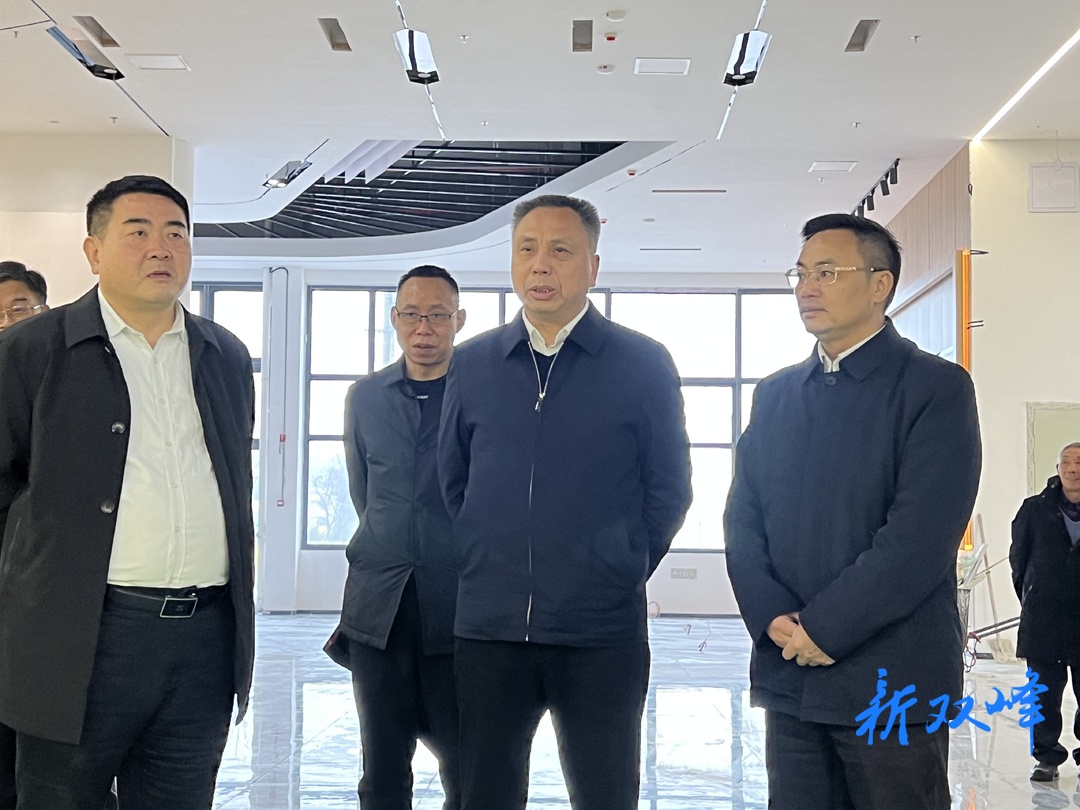 彭石清来双峰调研农机特色小镇项目建设工作