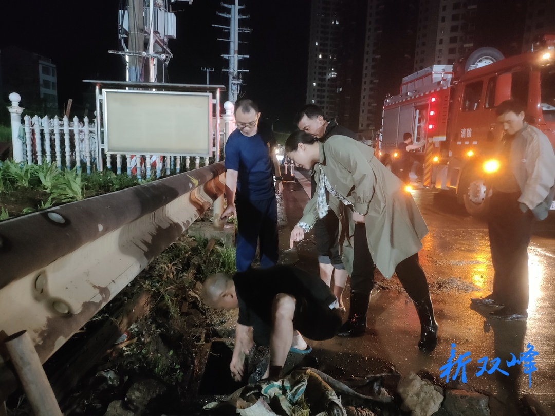 极端天气突袭双峰，全县上下紧急响应