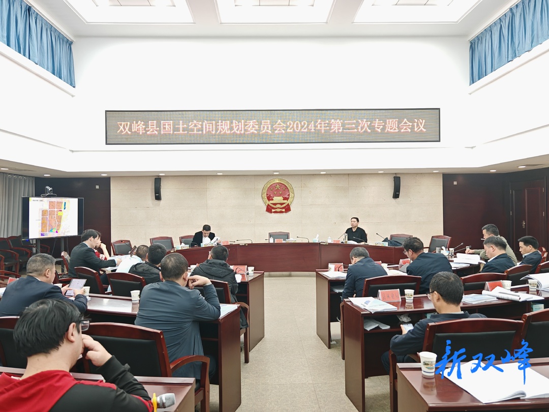 双峰县召开国土空间规划委员会2024年第三次专题会议