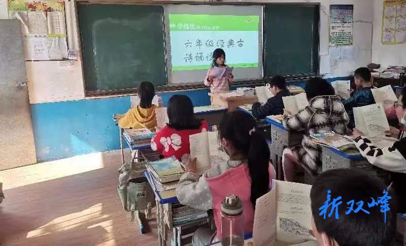 杏子铺镇合塘学校开展第29个“世界读书日”活动