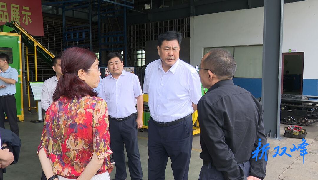 省政府副秘书长孟祥定来双峰县调研油茶机械化工作