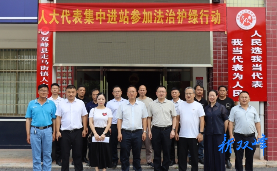 走马街镇人大代表联络站“法治护绿人大行”正式启动