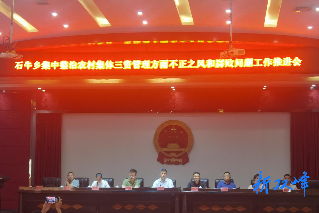 石牛乡：有效整治“三资”管理不正之风和腐败问题
