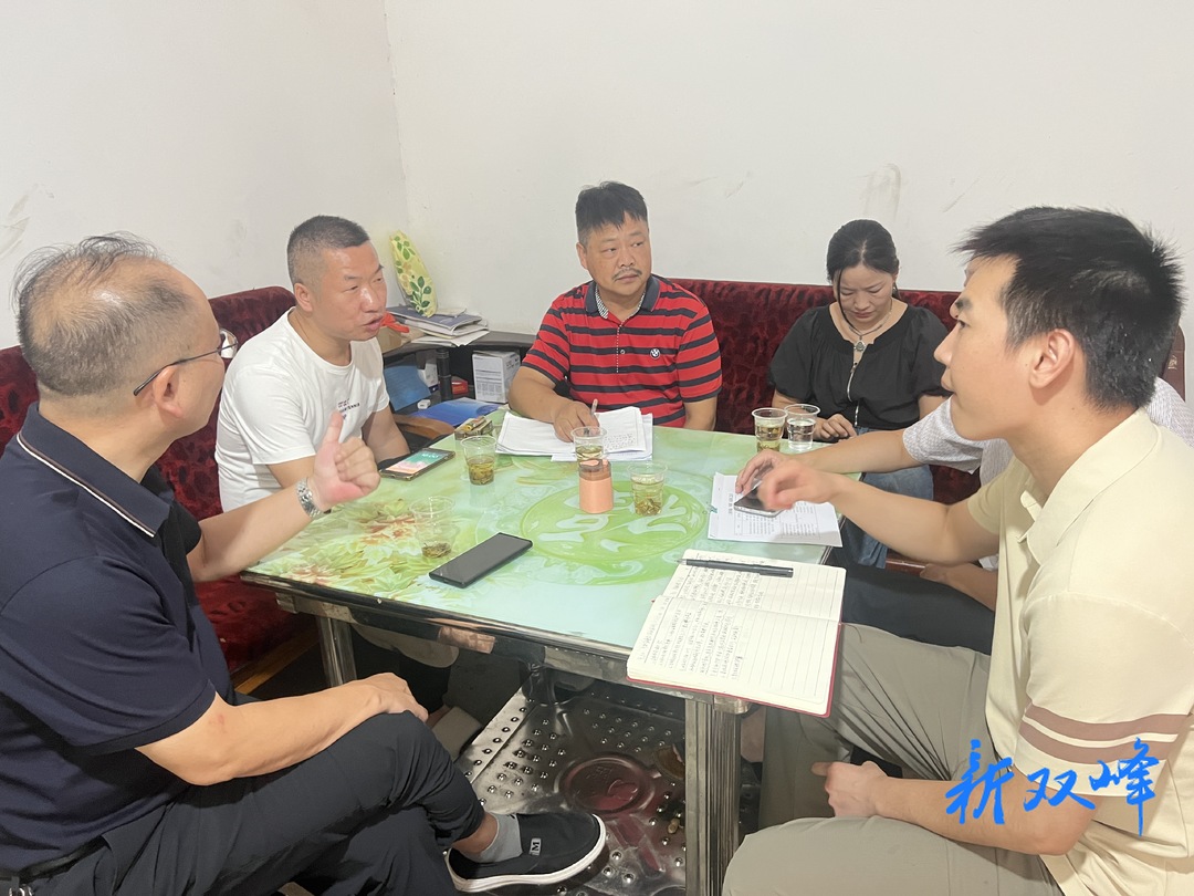 双峰县“两重”“两新”送解优专项行动第二组到甘棠镇走访企业