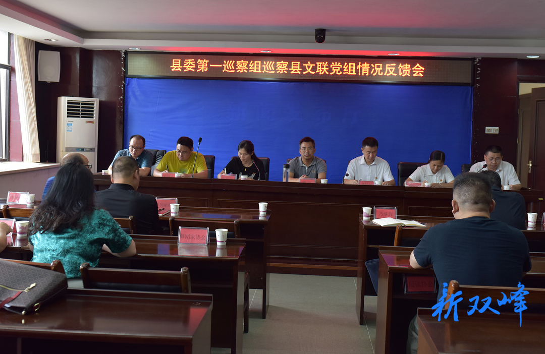 县委第一巡察组向县文联党组反馈巡察情况
