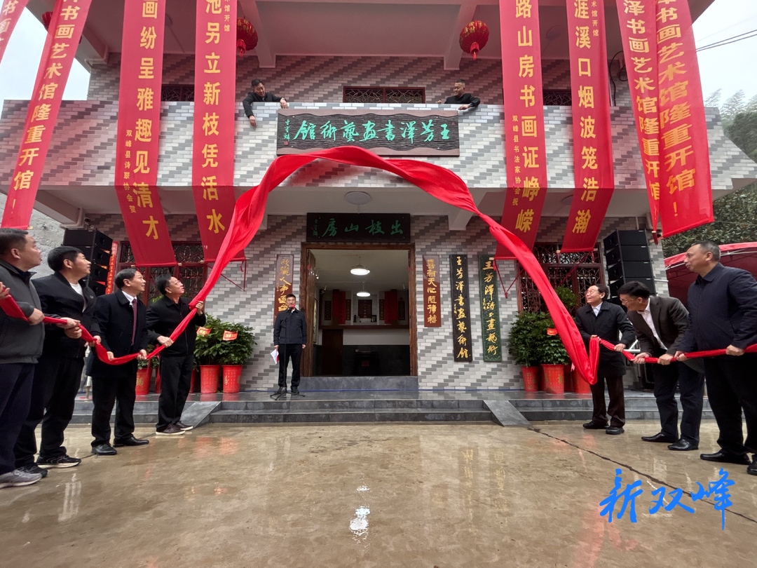 王芳泽书画艺术馆开馆揭牌