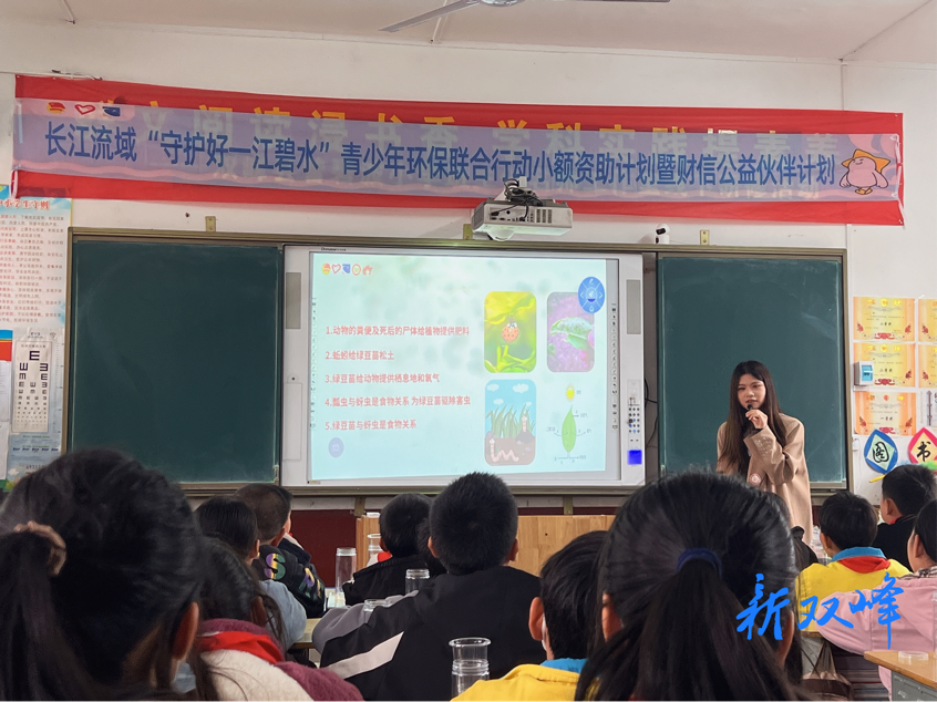 荷叶镇：生态保护入校园，绿色文明润童心