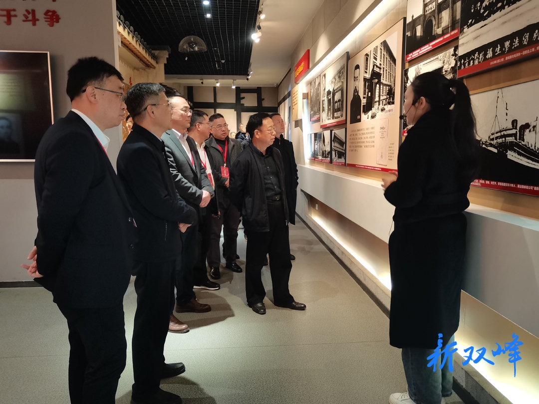 省委保密办来蔡和森纪念馆调研保密传统文化