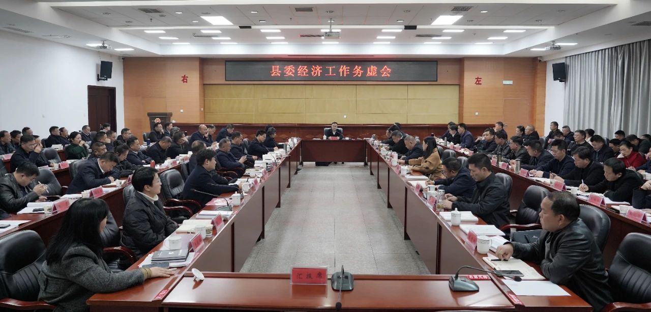 李基联主持召开县委经济工作务虚会