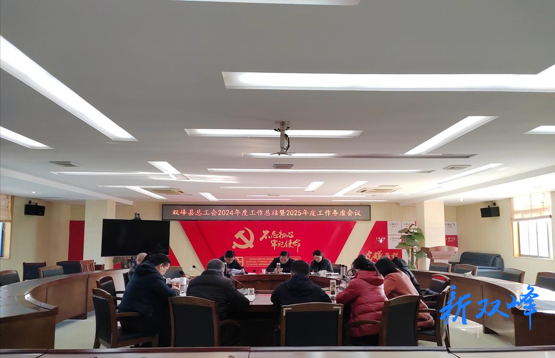 双峰县总工会召开2024年度工作总结暨2025年度工作务虚会