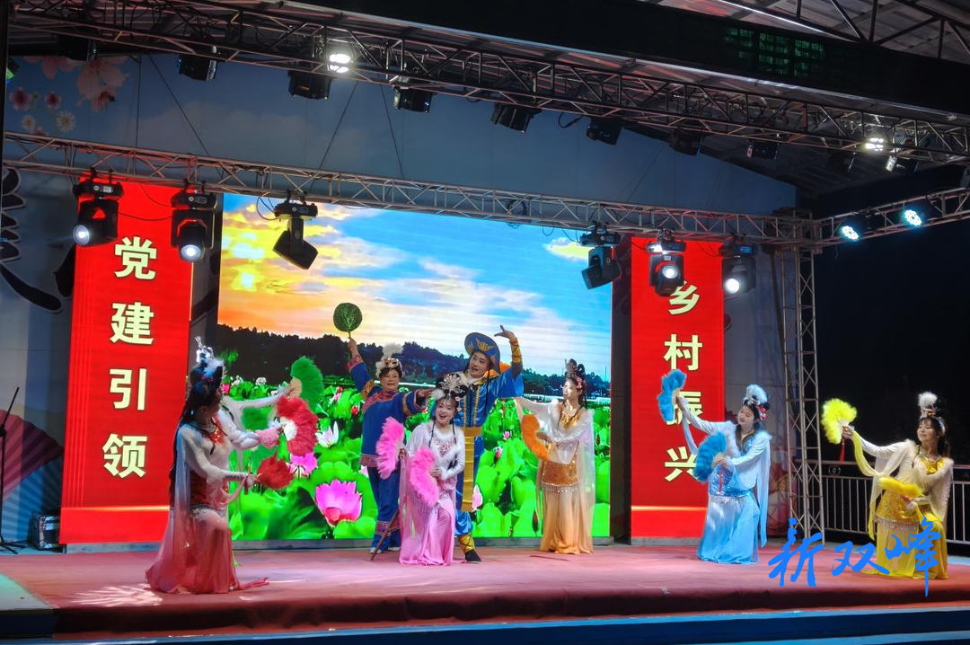 寒夜烟火暖，栖凤展新颜——甘棠镇栖凤村晚点亮乡村振兴之光