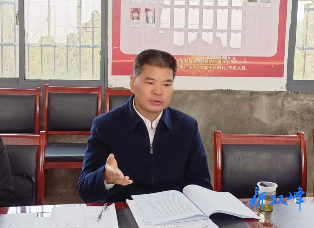 禹敏来双峰县调研教育工作
