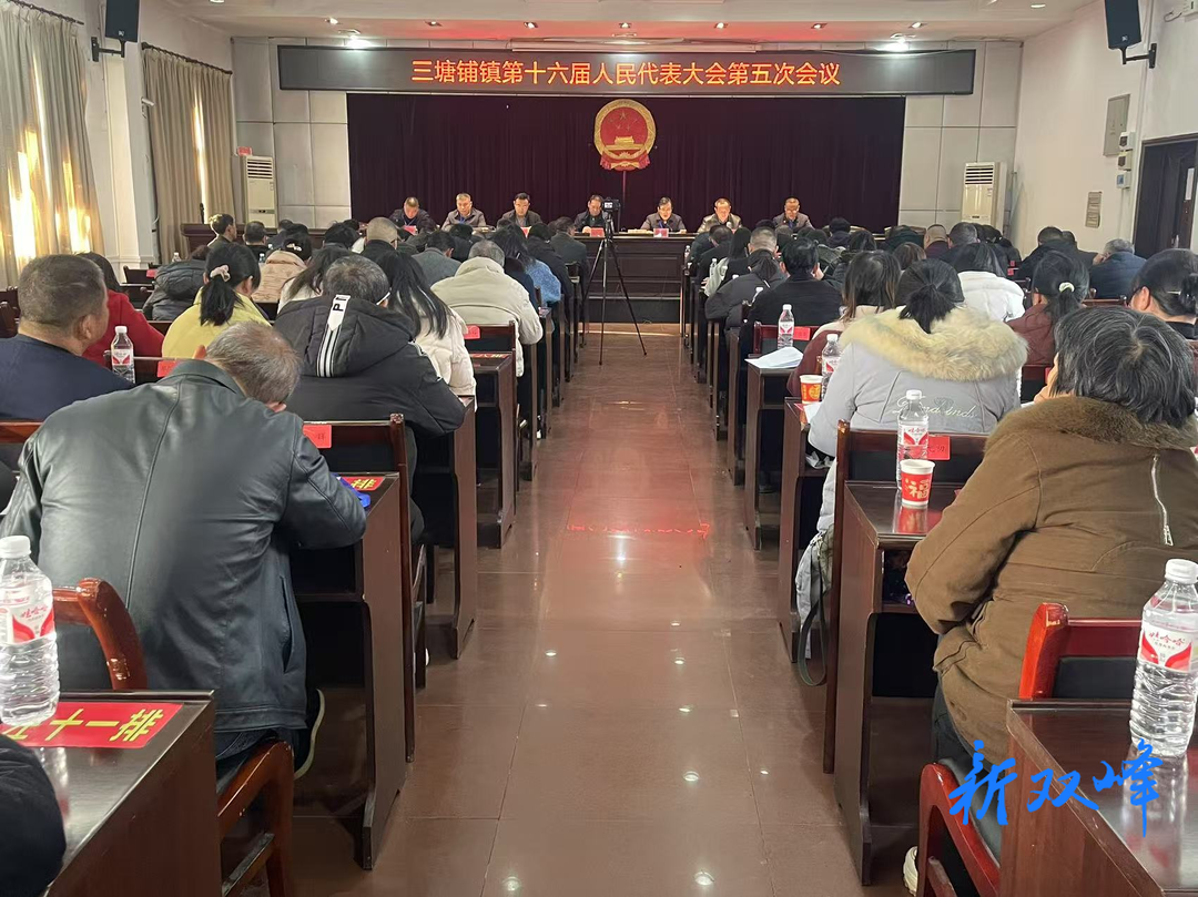 三塘铺镇召开第十六届人民代表大会第五次会议