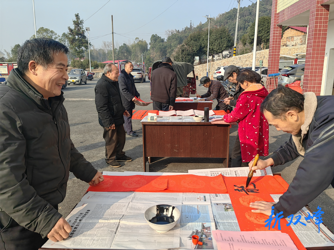洪山殿镇：春意盎然迎盛世 翰墨飘香暖民心