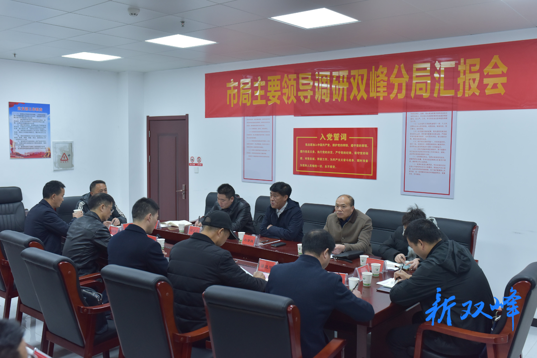 娄底市生态环境局赴双峰分局调研生态环境保护工作