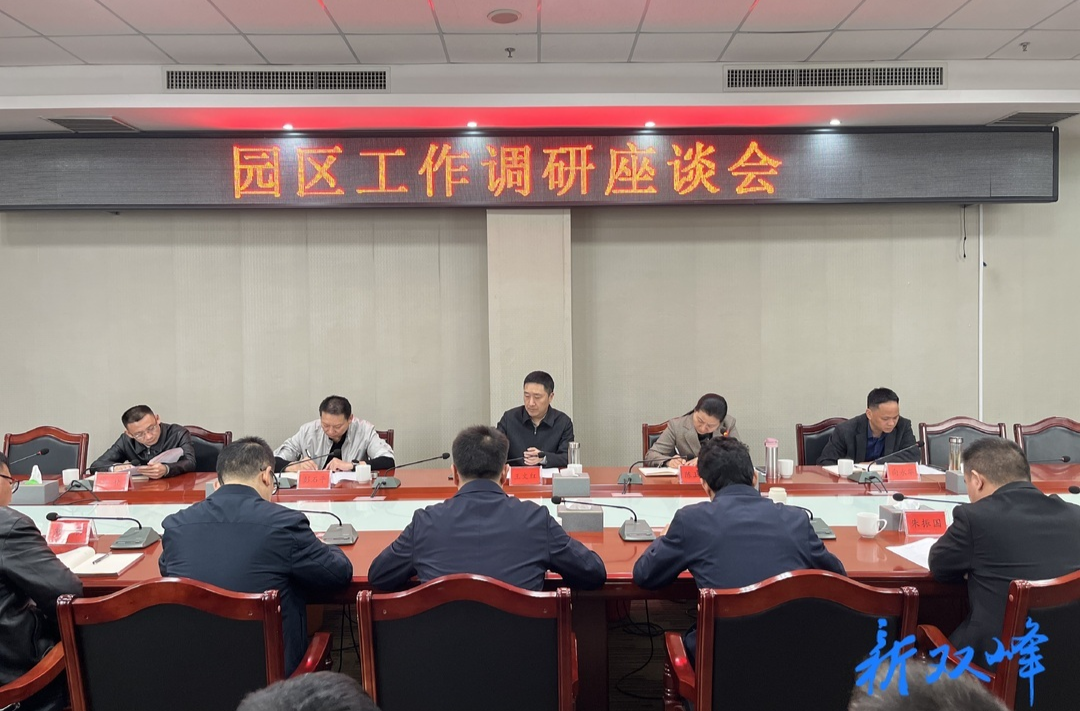 王文红到梓门桥镇、双峰高新区调研产业发展和园区建设