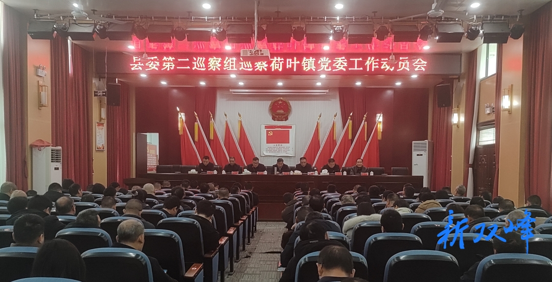 县委第二巡察组巡察荷叶镇党委工作动员会召开