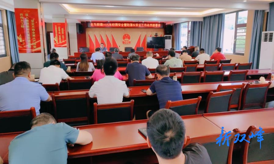 走马街镇部署2025年校园安全暨防溺水安全工作