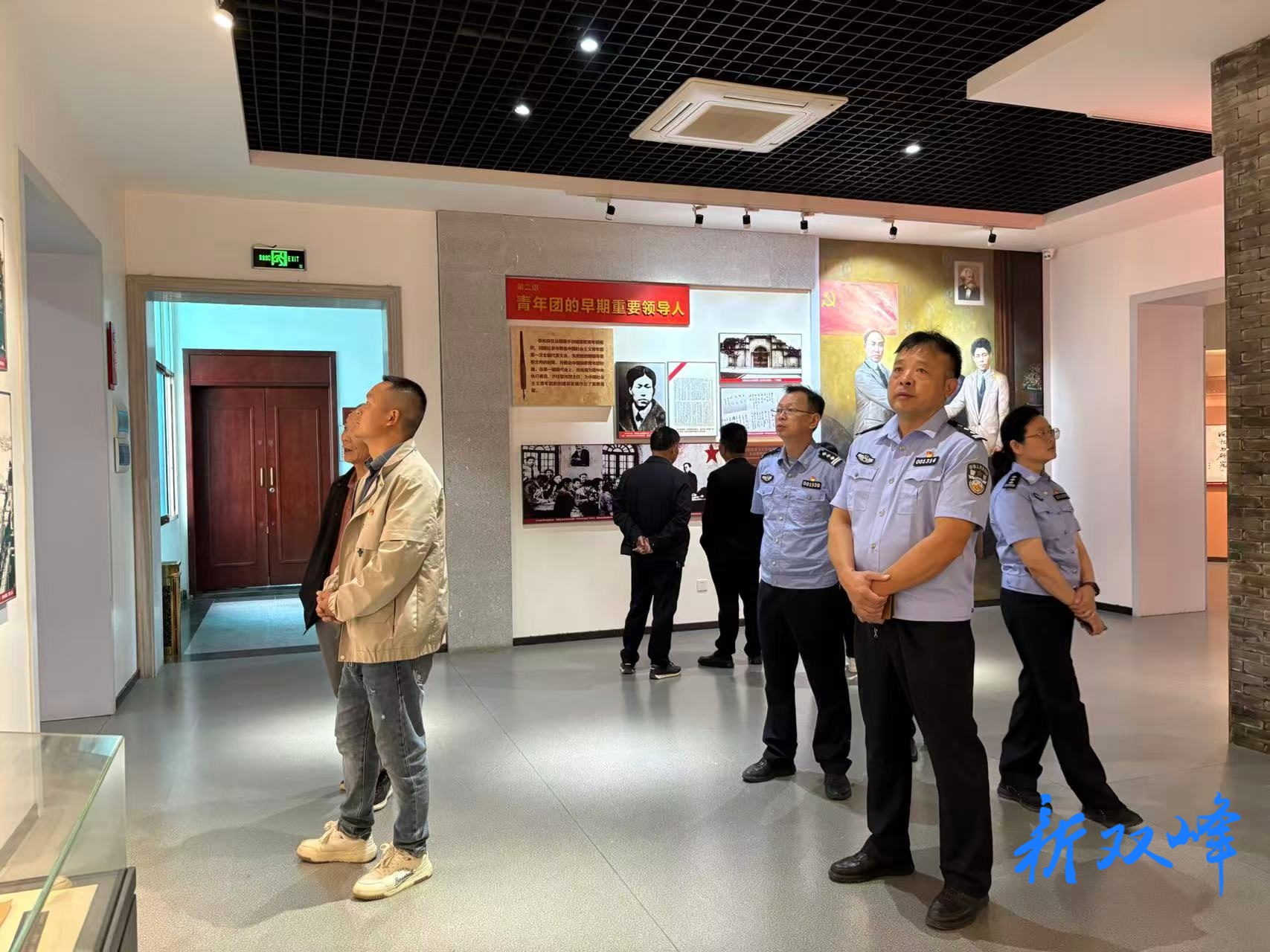湖南警察学院驻村帮扶工作队到蔡和森纪念馆开展红色教育