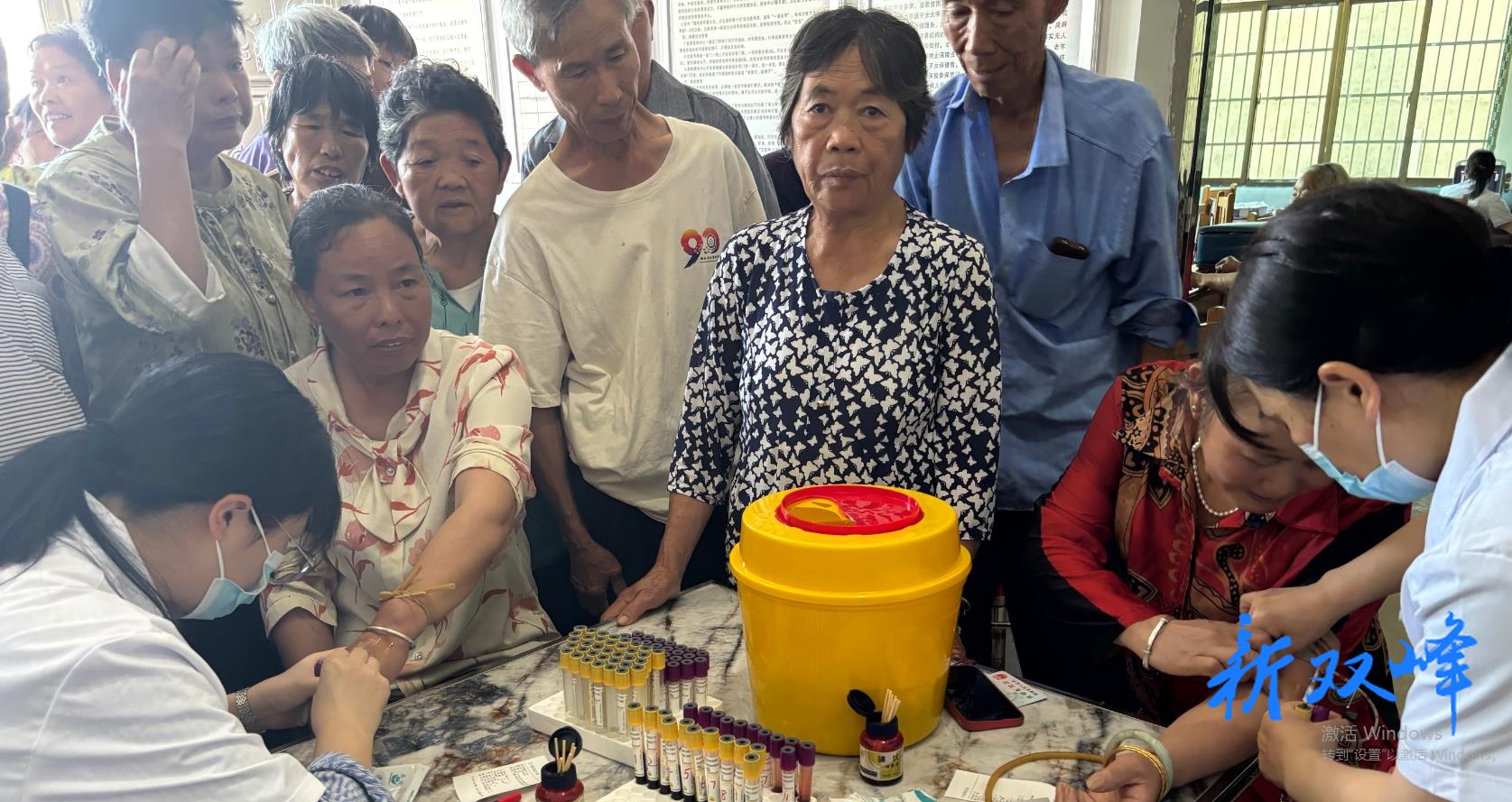 杏子铺镇：体检送上门，健康有“医”靠