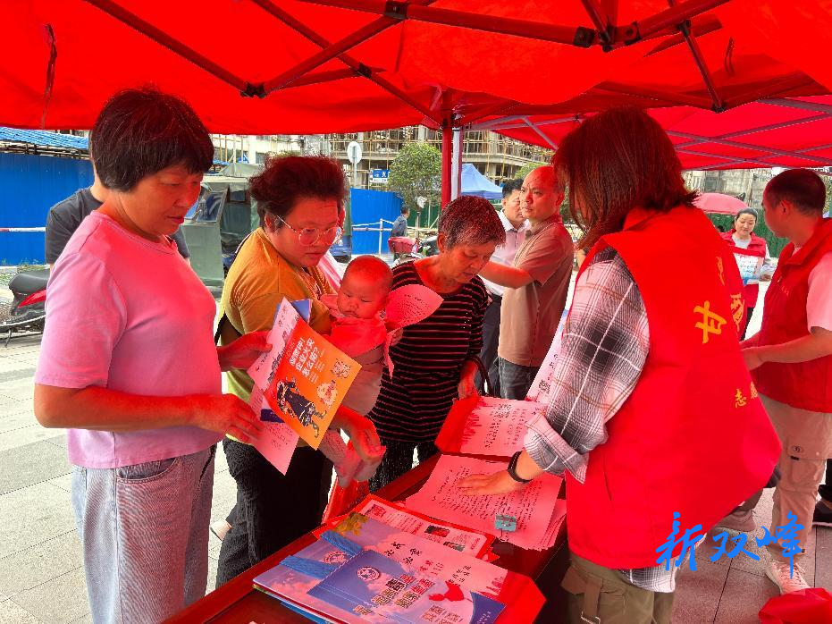 甘棠镇开展法治宣传活动 共绘和谐法治新画卷