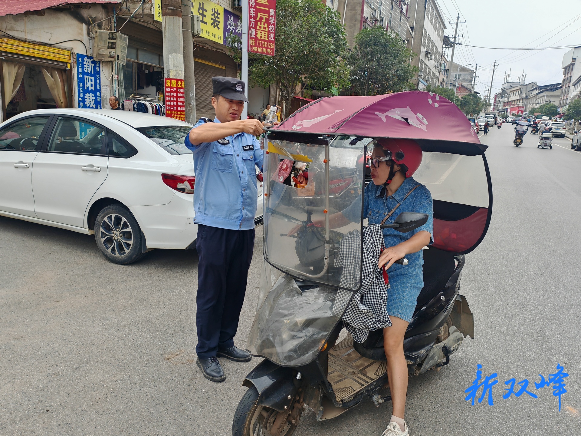 杏子铺镇：常态化整治摩托车违法，筑牢交通安全屏障