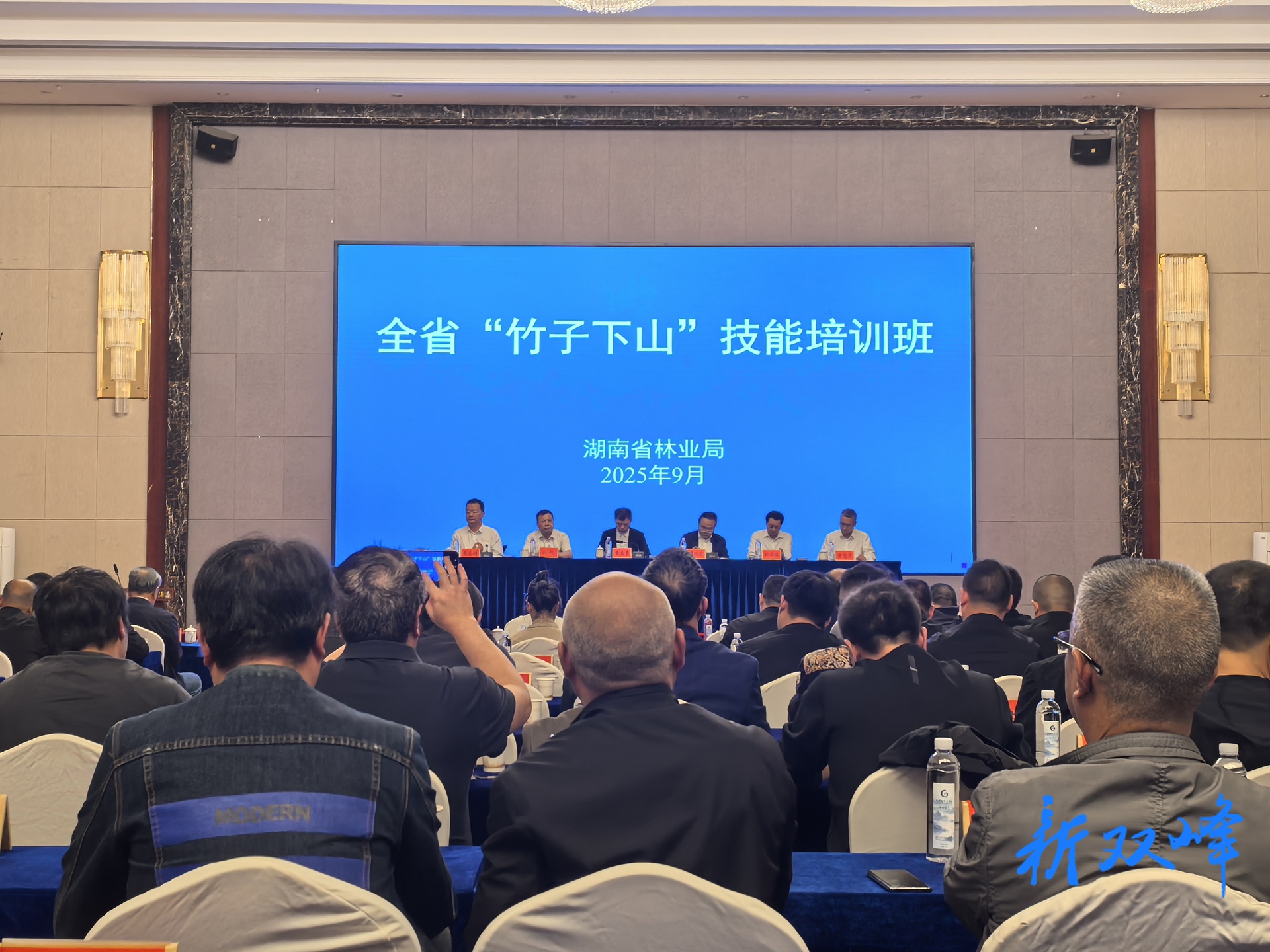 湖南省“竹子下山”技能培训班在双峰县举办 ——助力竹产业迈向机械化智能化新台阶