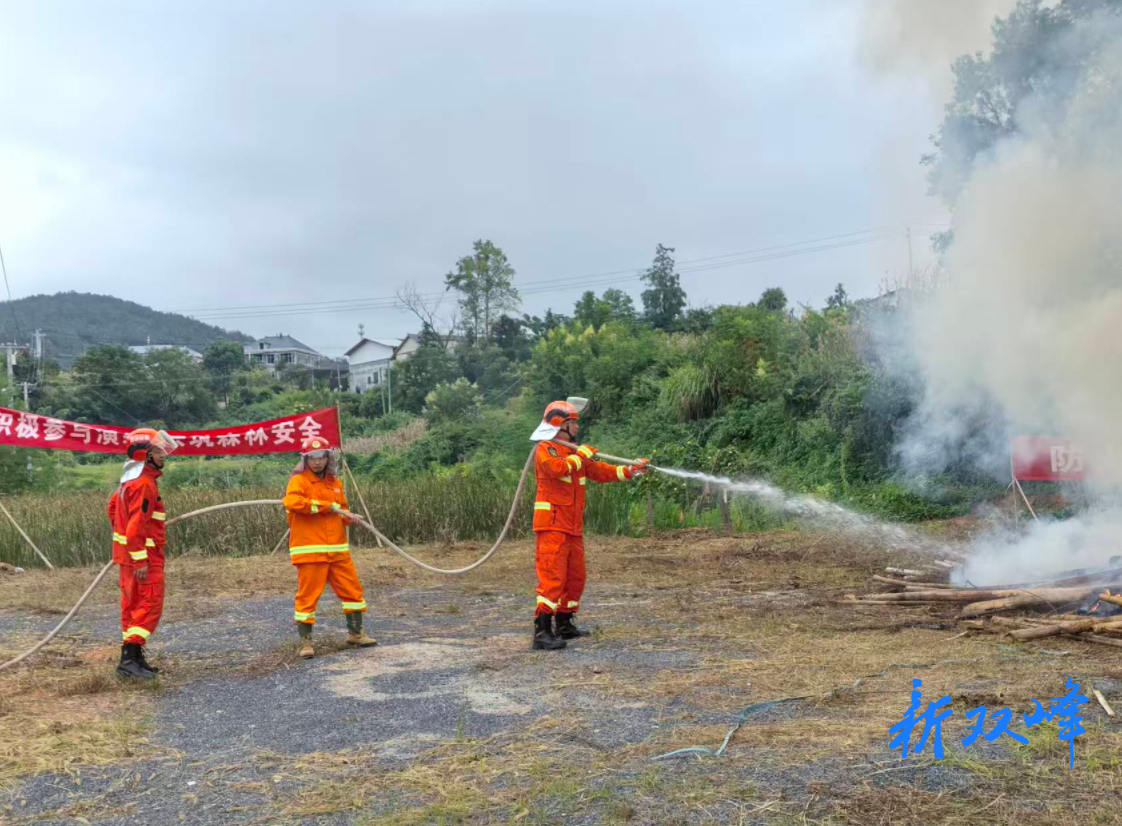 杏子铺镇：筑牢森林防火防线