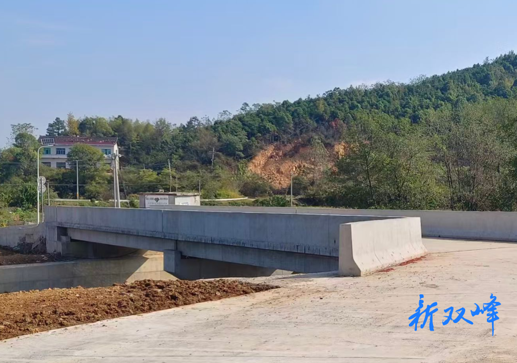 百年泽石桥通车 印塘镇民生工程暖民心