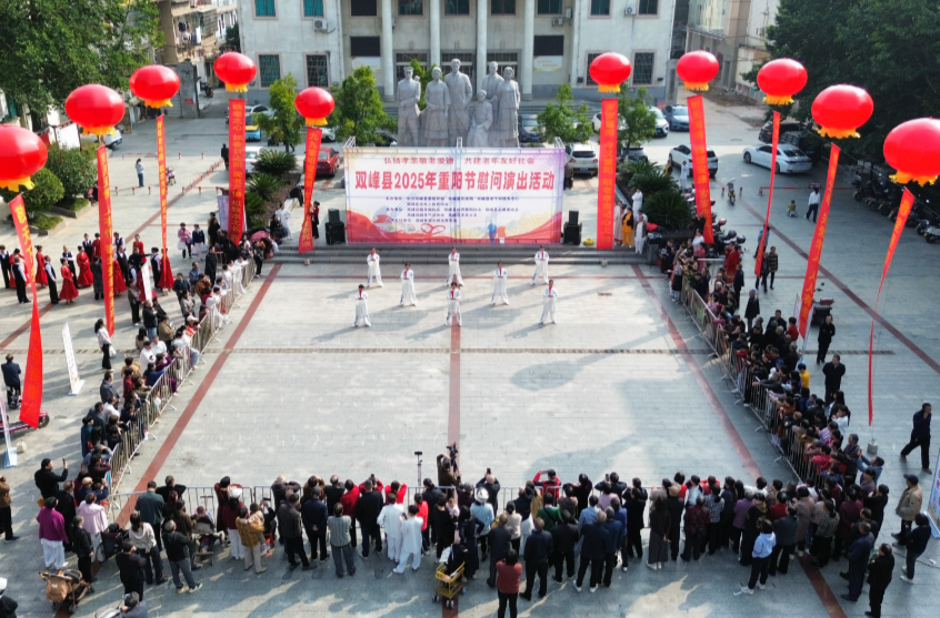 【我们的节日·重阳】双峰县开展形式多样的庆“重阳”活动