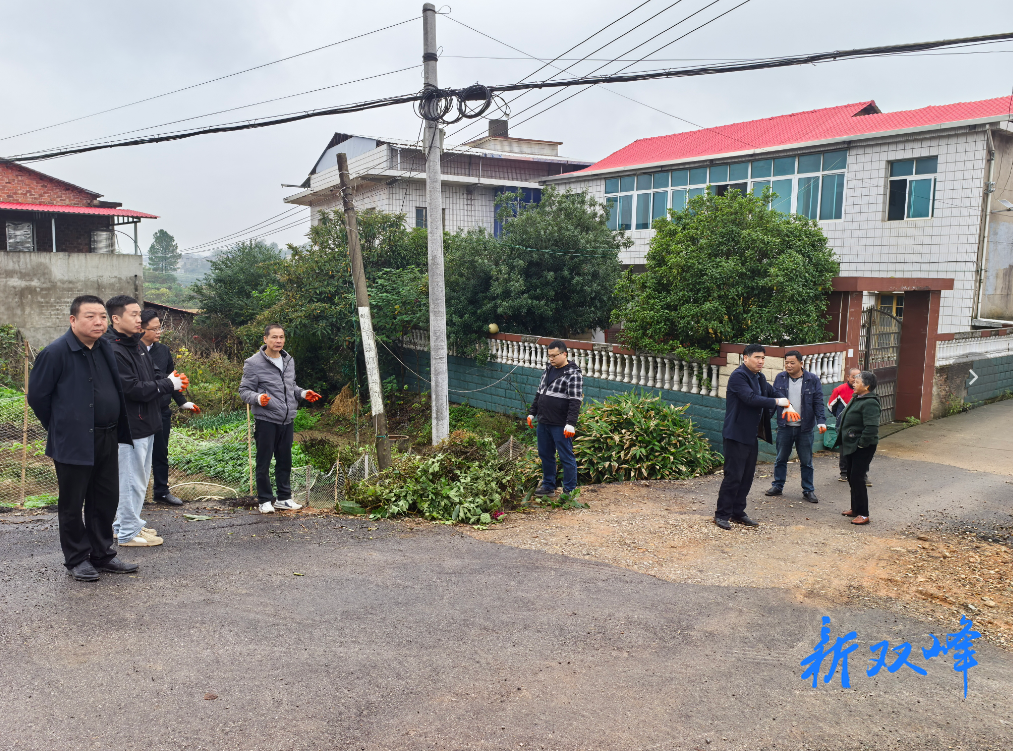 梓门桥镇三级联动攻坚 320国道龙家村路段旧貌换新颜